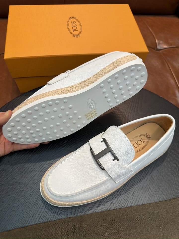 Tod's Gommino Calfskin Loafers in Assorted Loafers Display