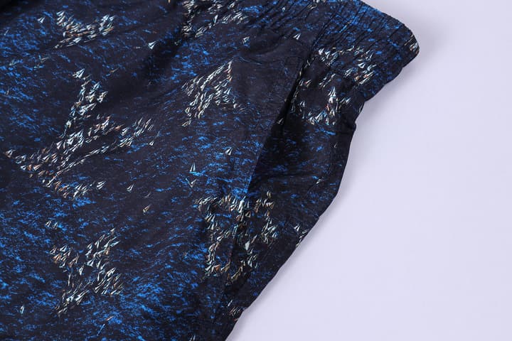 Louis Vuitton Monogram Print Beach Drawstring Shorts – 25SS in Navy Monogram Print