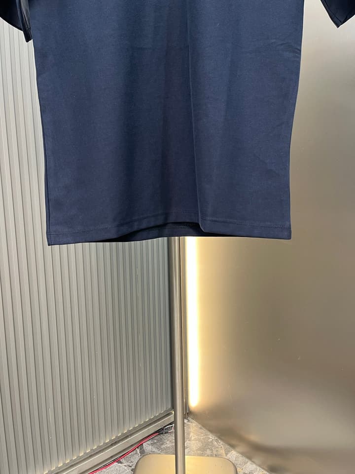 Celine Triomphe Embroidered Loose T-Shirt in Grey