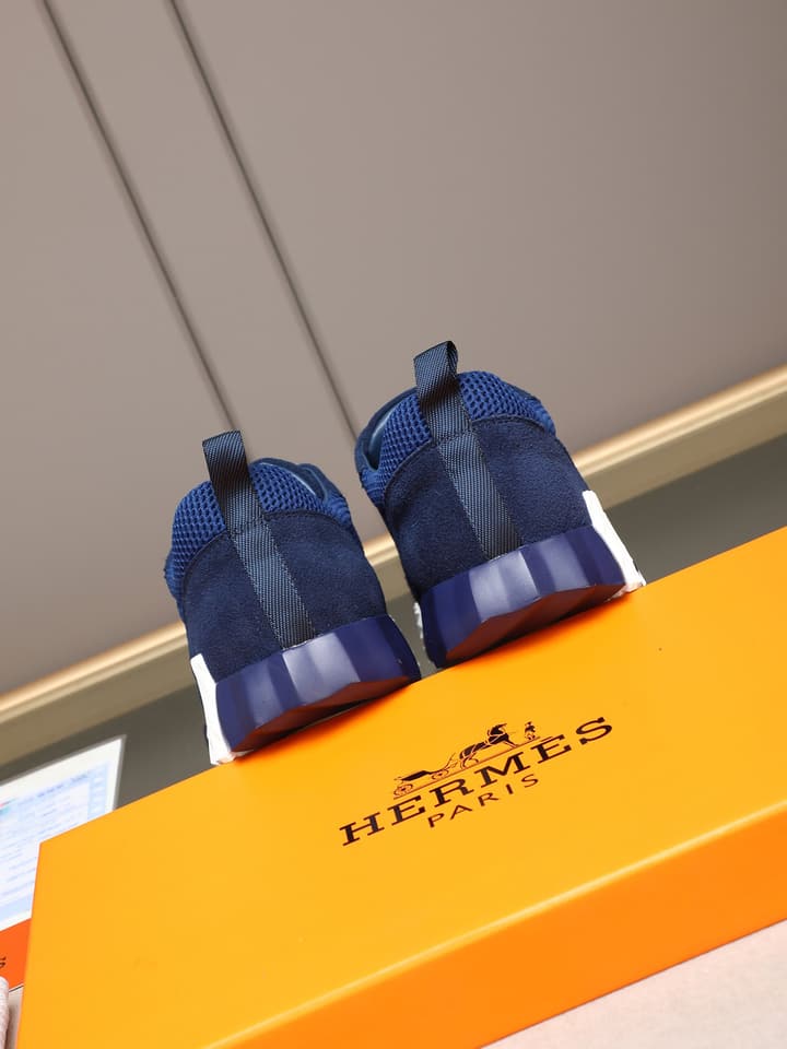 Hermès Bouncing Sport Sneakers in Dark Blue