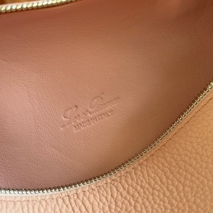 Loro Piana Extra Pocket L19 Crossbody Bag in Cream Gold Hardware