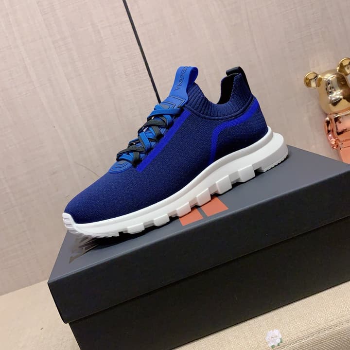 Zegna Latest Casual Sneakers in Black