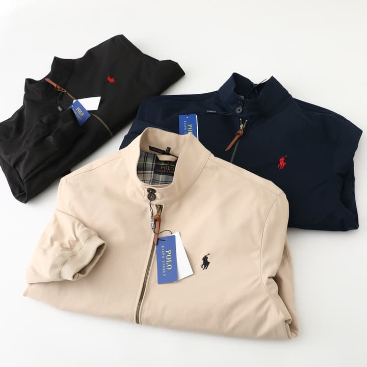 Ralph Lauren Harrington Classic Unisex Jacket in Beige
