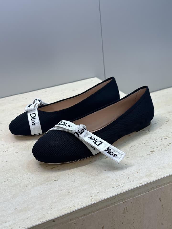 Dior J'Adior Bow Ballet Flats – 2026 Early Spring Collection