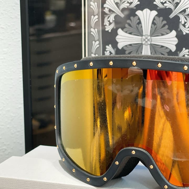 Celine Ski Goggles in All Black Frame