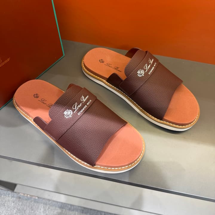 Loro Piana Summer Walk Crisscross Mules