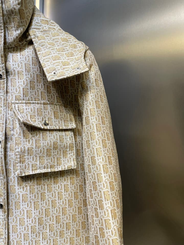 Dior Monogram Jacquard Hooded Jacket – 25FW in Dior Oblique Pattern