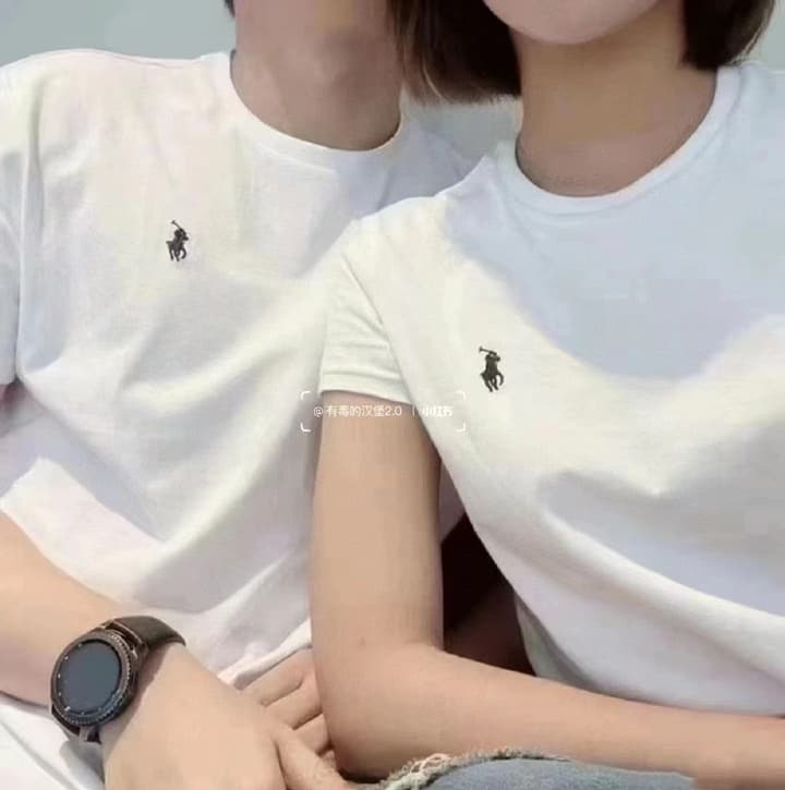 Ralph Lauren Pony Logo Crewneck T-Shirt in Black