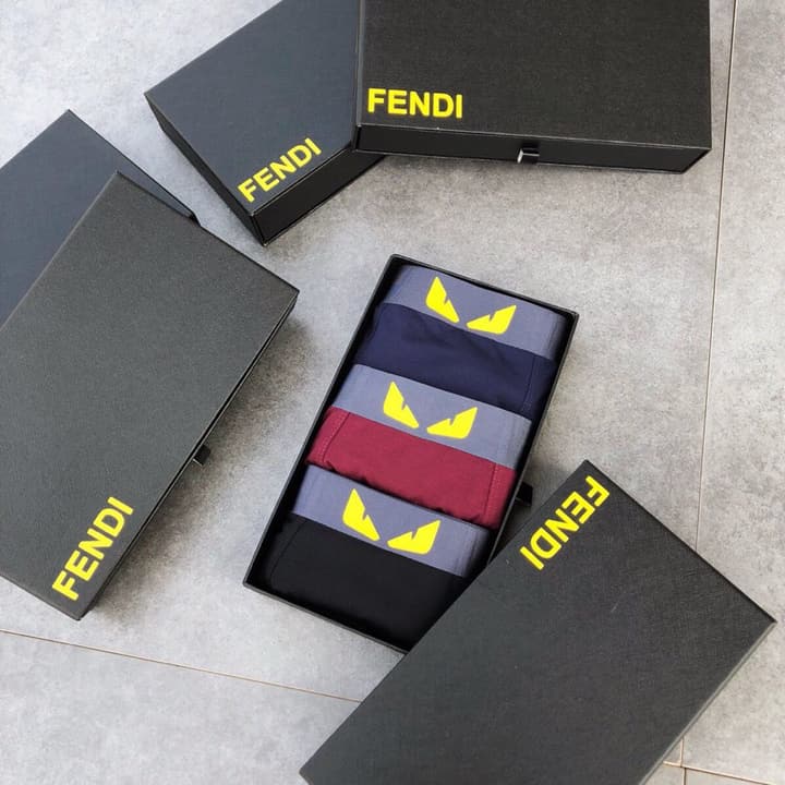 Fendi Seamless Modal Boxer Briefs 3-Pack