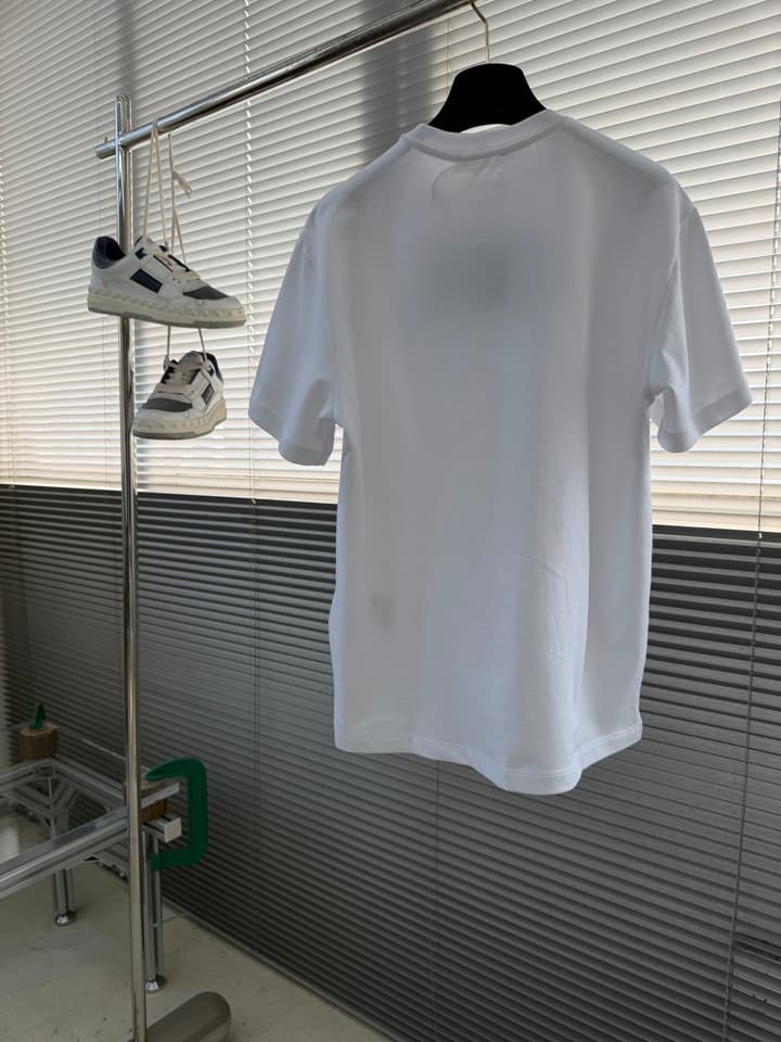 Prada Triangle Logo Short-Sleeve T-Shirt in Black