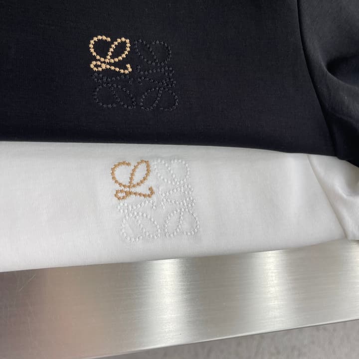 Loewe Contrast Logo T-Shirt – Spring/Summer Collection – 2026SS in Classic Black