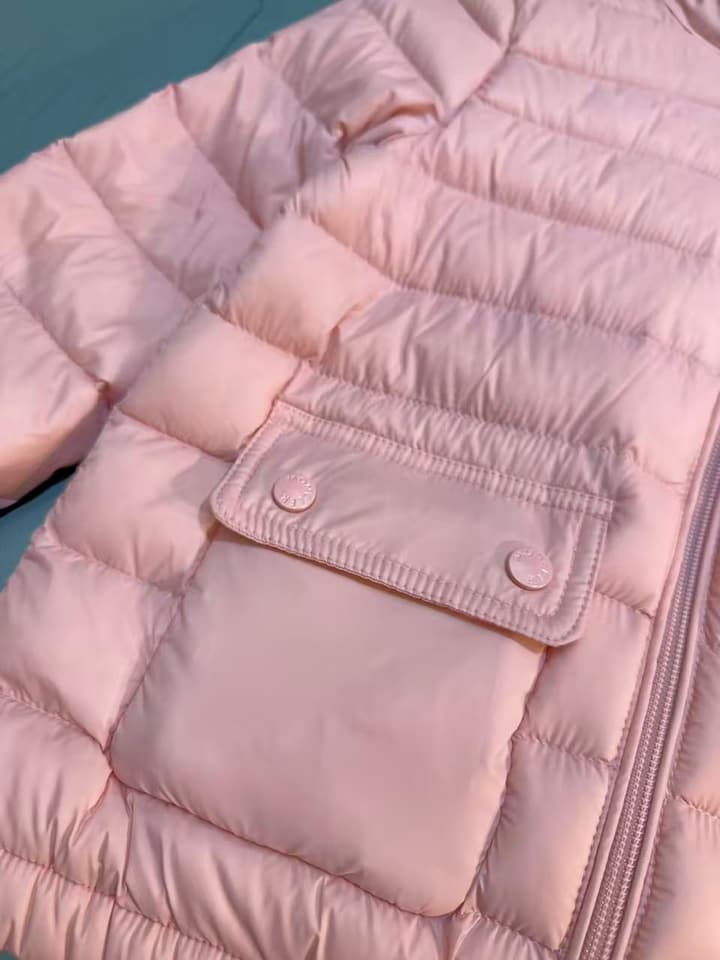 Moncler Kids Down Puffer Jacket – 2025SS/FW in Bright Purple