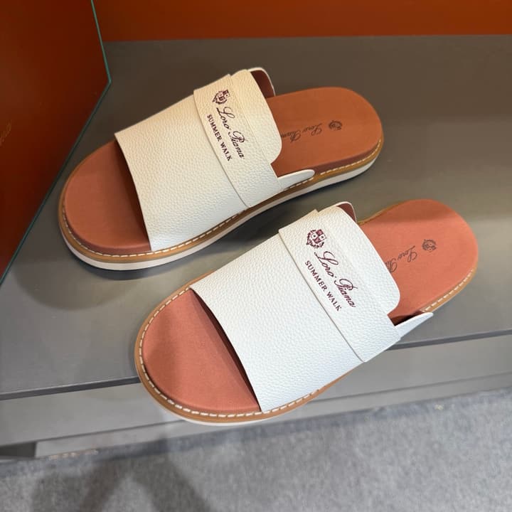 Loro Piana Summer Walk Crisscross Mules