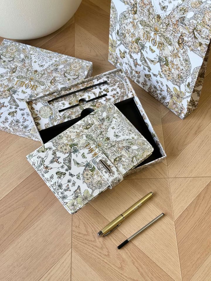 Dior Butterfly Gilded Notebook Gift Set – 2024 Collection