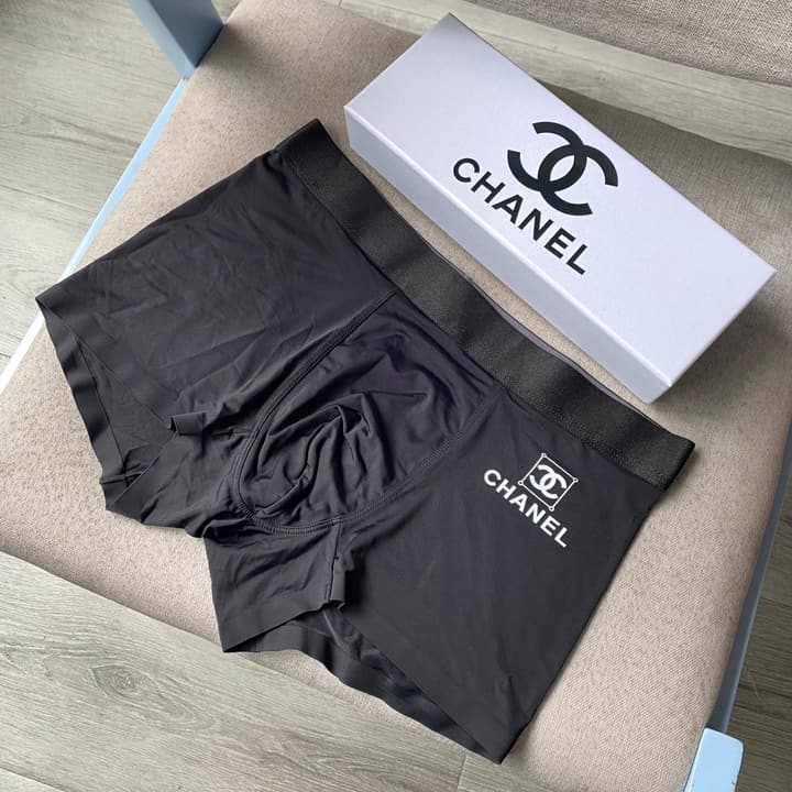 Chanel Men's Seamless Ice Silk Underwear – 3-Pack
