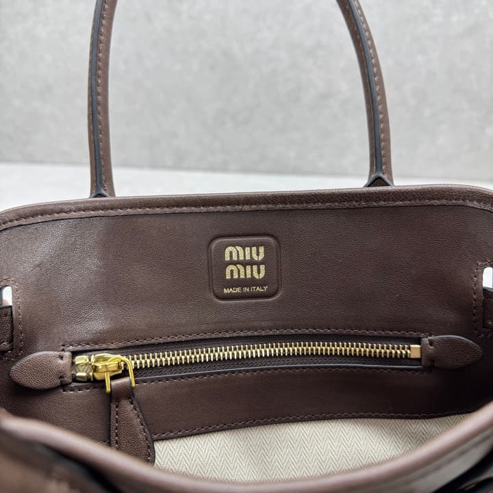 Miu Miu Aventure Mini Shell Bag
