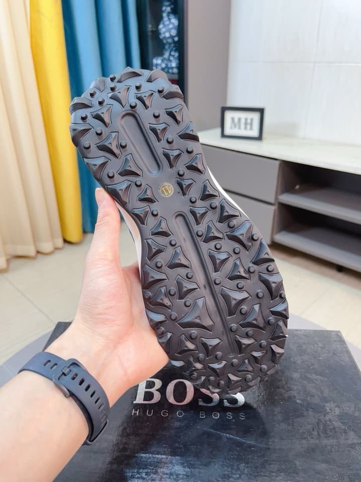 Boss Classic Suede and Waterproof Casual Sneakers