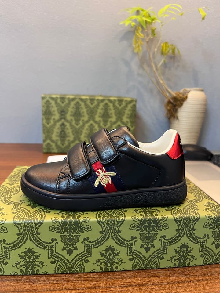 Gucci Kids Sheepskin-Lined Sneakers – Kids Collection