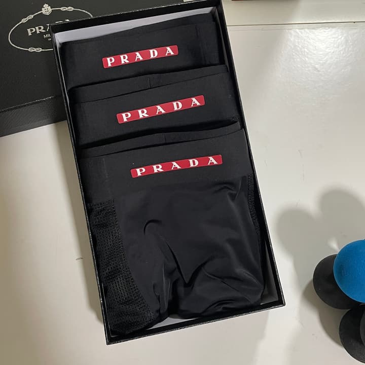 Prada Men's Ice Silk Seamless Underwear
