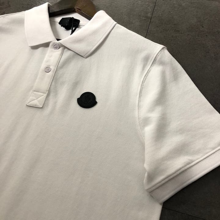 Moncler Classic Logo Back Print Polo Shirt – 2026SS in Black