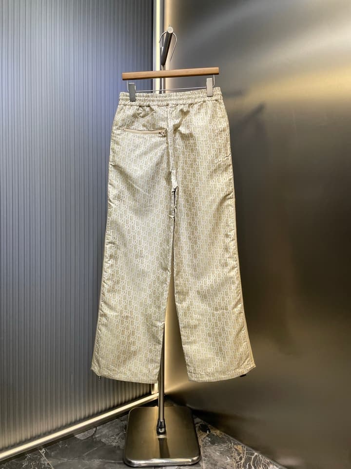 Dior Monogram Drawstring Pants