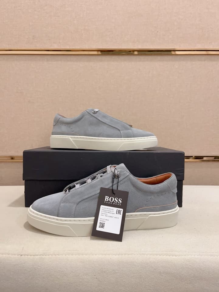 Boss Latest Casual Men's Sneakers in Black Monochromatic