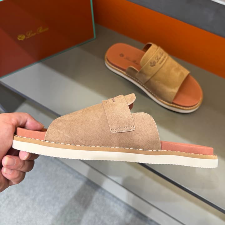 Loro Piana Summer Walk Crisscross Mules