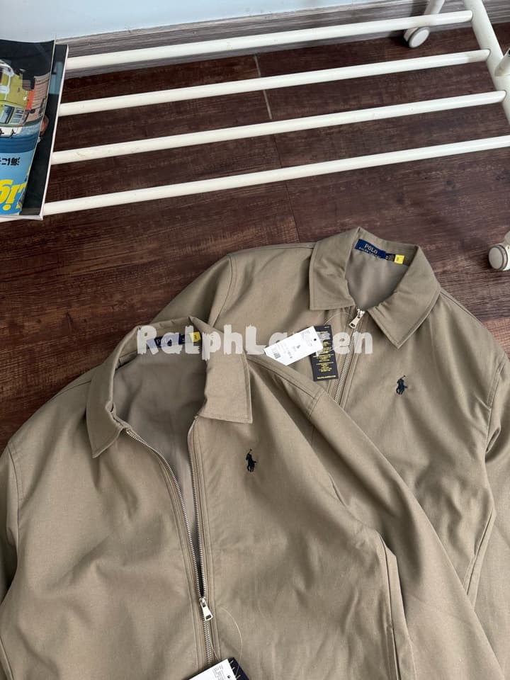 Ralph Lauren Men's Linen Zip Jacket