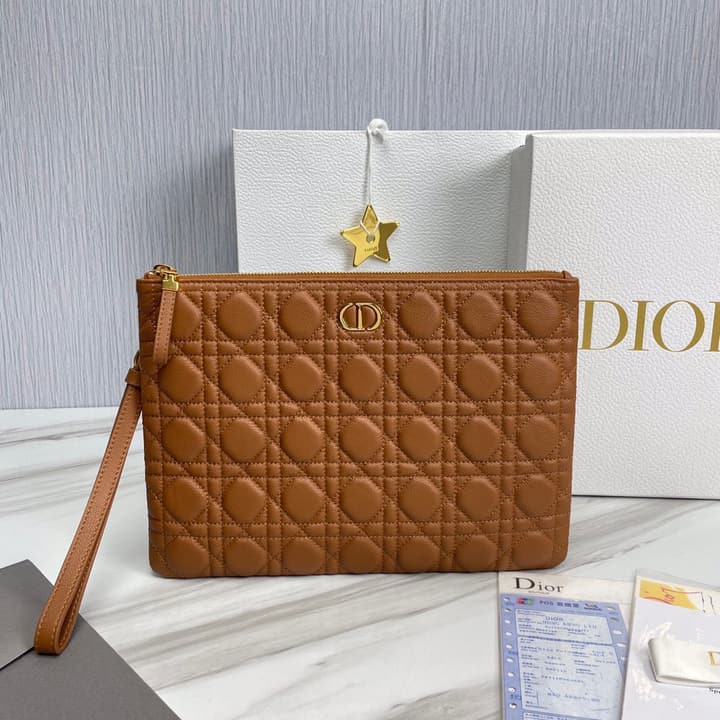 Dior Clutch Bag in Classic Black