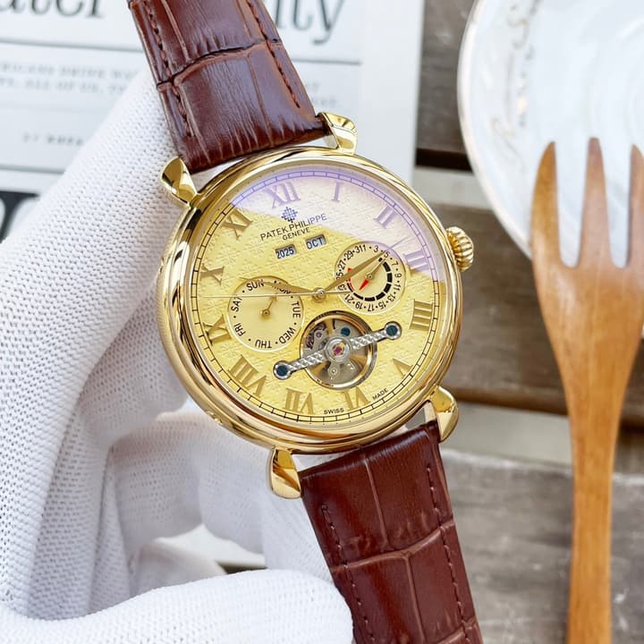 Patek Philippe Multi-Function Tourbillon Perpetual Calendar Men's Watch