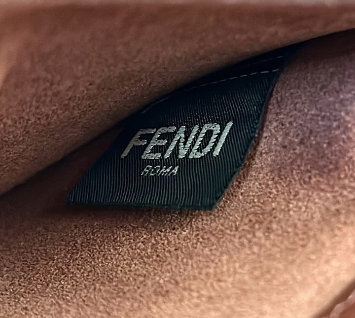 Fendi Peekaboo Iconic Large Handbag in Deep Burgundy Calfskin