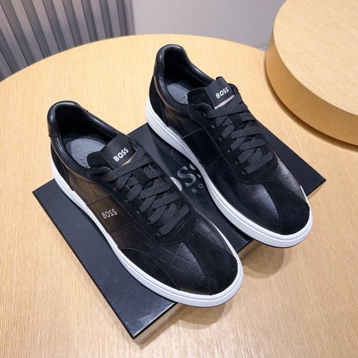 Boss Classic Leather Driving Shoes