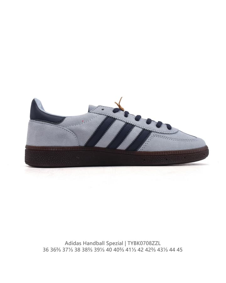 Adidas Handball Spezial Low-Top Retro Sneakers in Dusty Pink Suede