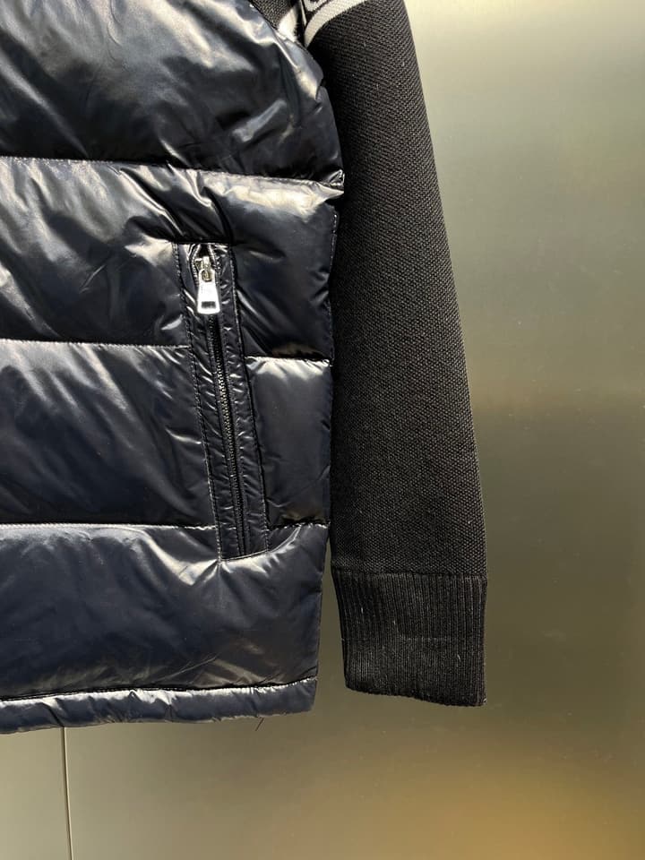 Moncler Men's Padded Wool Down Cardigan