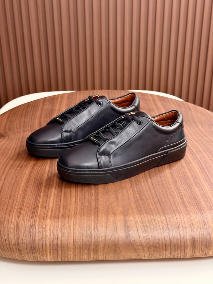 Boss Men's Casual Leather Sneakers