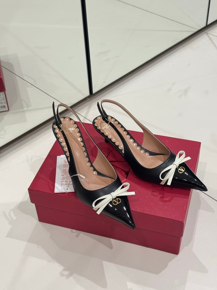 Valentino Bow Detail High Heels