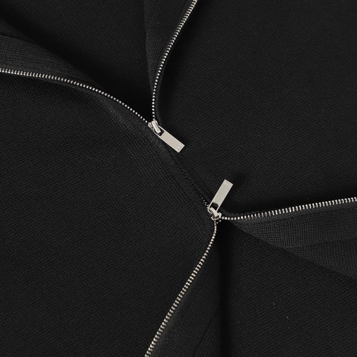 Dior CD Letter Knitted Cardigan in Classic Black