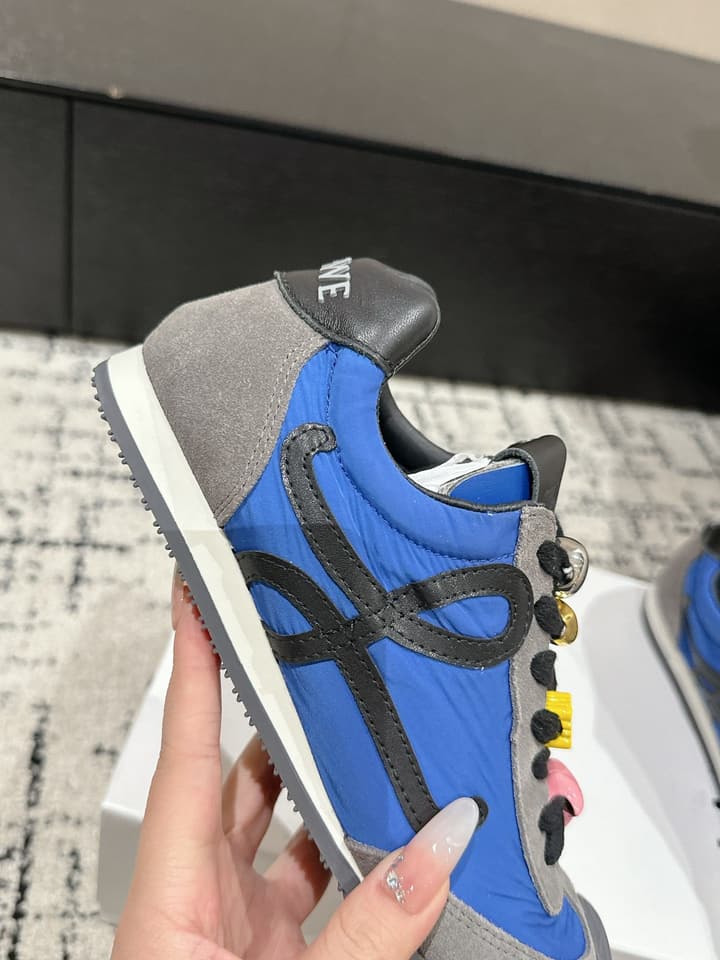Loewe Ballet Runner 2.0 Unisex Sneakers – 2025 Collection in White And Light Blue