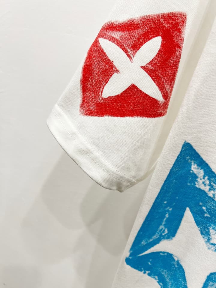 Louis Vuitton Colorful Graffiti Print T-Shirt – 2025SS in White Graffiti Print