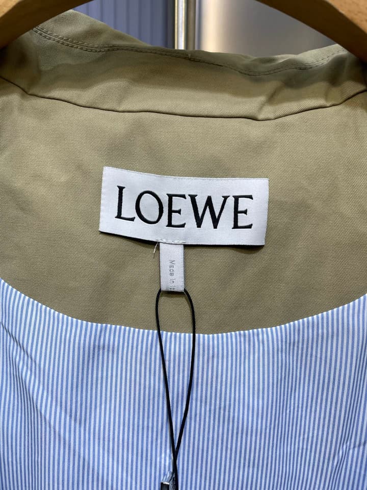 Loewe Cotton Hooded Parka – 25FW