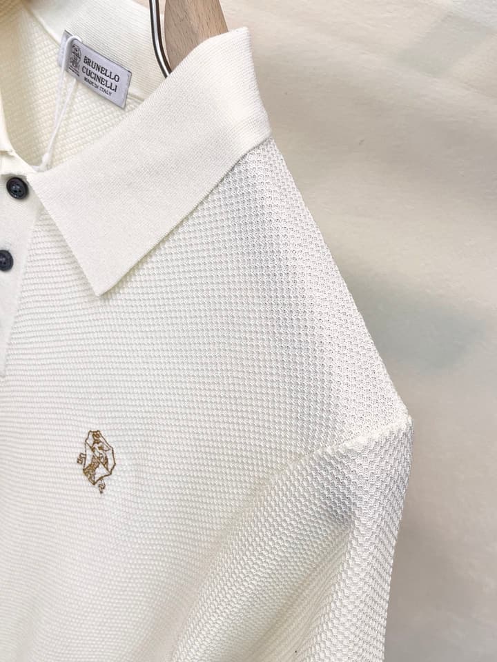 Zegna Minimalist Knit Polo Shirt – Spring/Summer Collection – 2026SS in Black