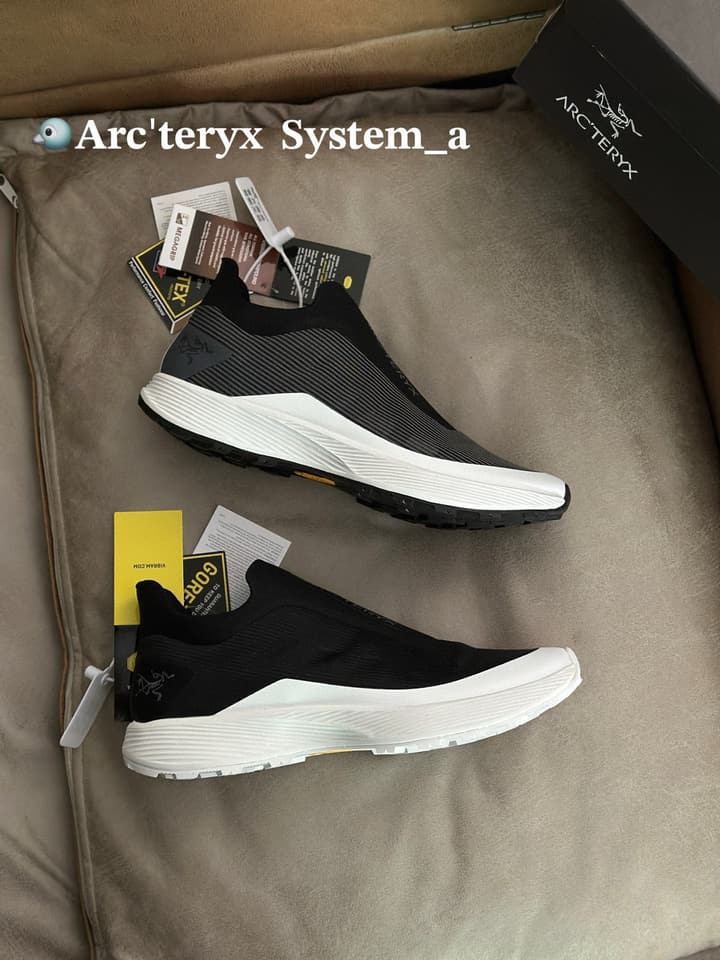 Arc'teryx Norvan SL Breathable Hiking Shoes – Summer Collection in Solid Black