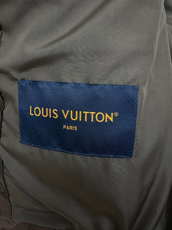 Louis Vuitton Monogram Puffer Jacket in Dark Brown Monogram Puffer