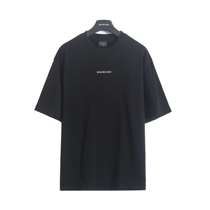 Balenciaga Laser Reflective Logo T-Shirt – 26SS in Black