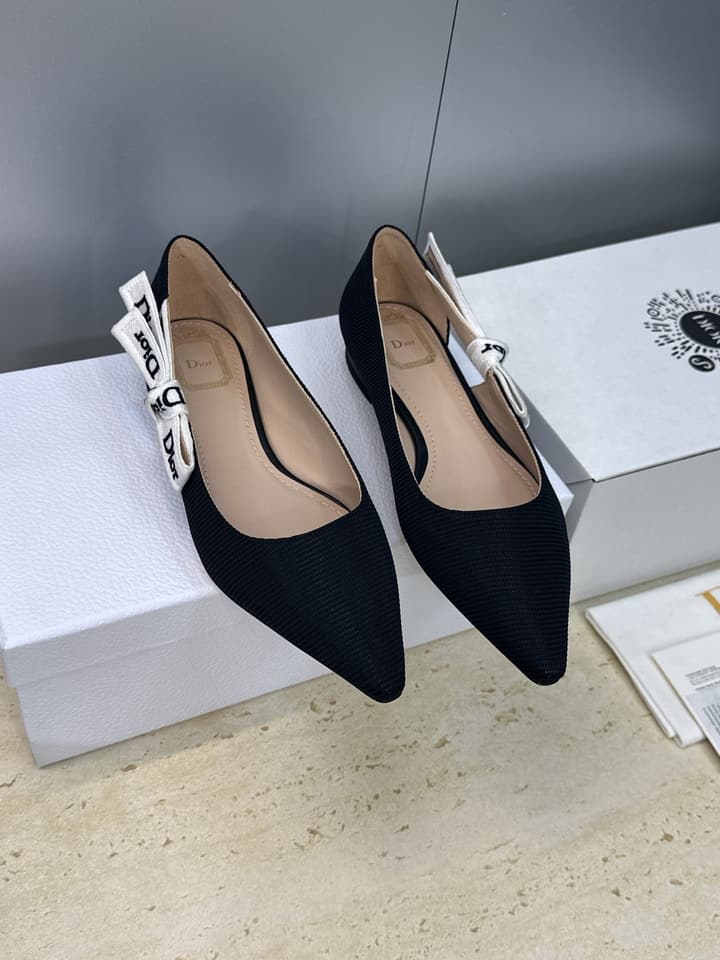 Dior J'Adior Webbing Bow Pumps – 2026 Early Spring Collection
