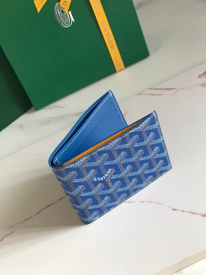 Goyard Wallet in Blue
