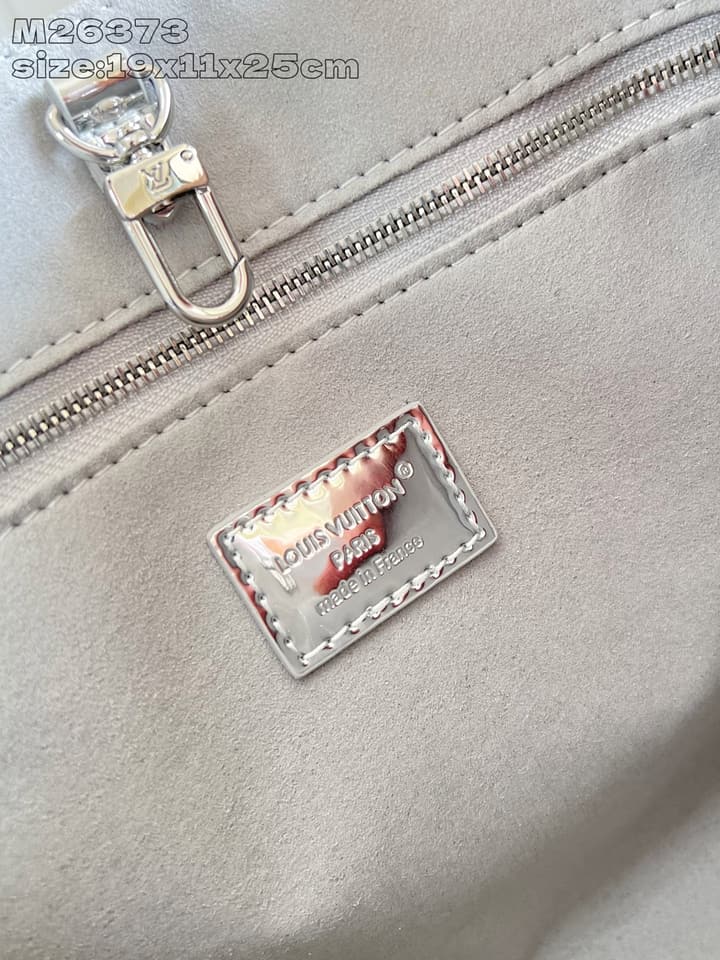 Louis Vuitton OnTheGo Small Monogram Miroir Tote Bag in Silver Monogram Miroir