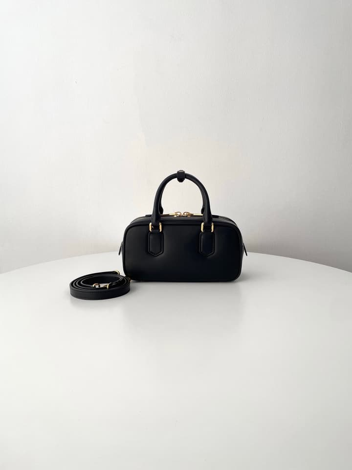 Miu Miu Bowling Bag in Black