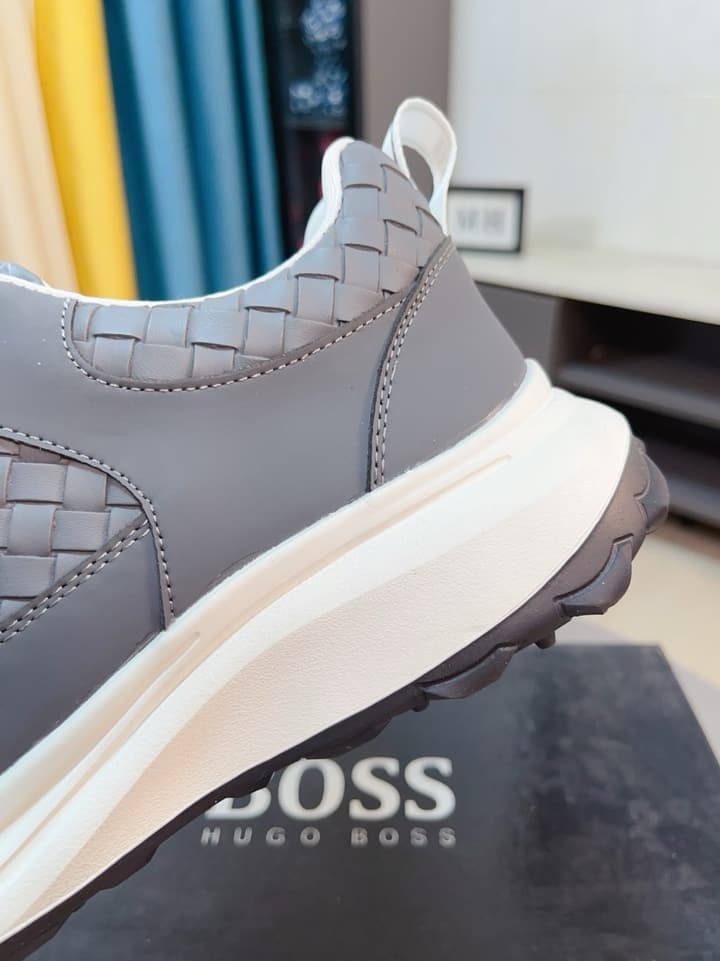 Boss Classic Suede and Waterproof Casual Sneakers