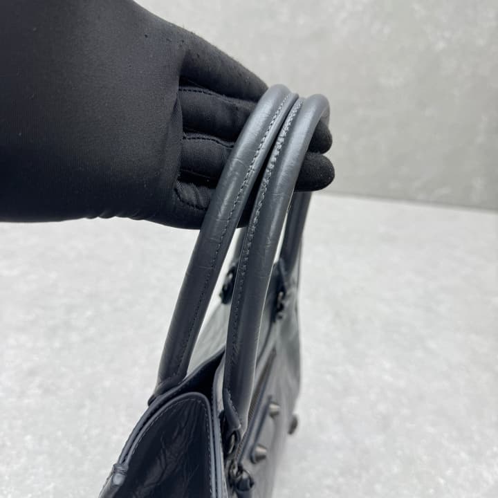 Balenciaga Le City Tote in Rock Grey – Small in Rock Grey